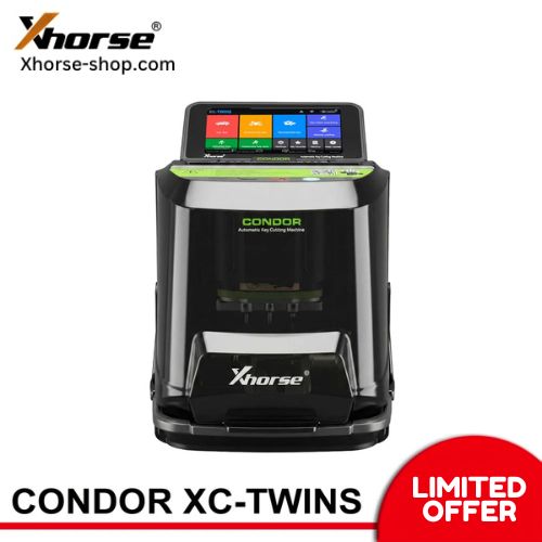 Xhorse CONDOR XC-TWINS Key Cutting Machine XCMT01GL AI Optical Recognition