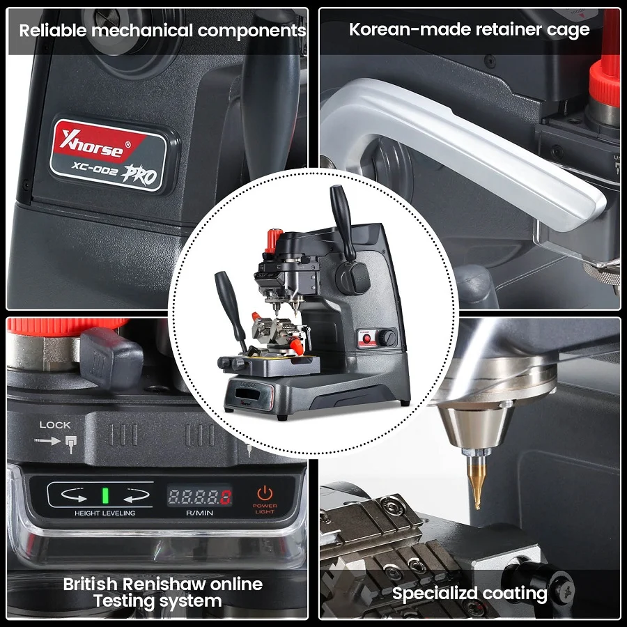 Original Xhorse Condor XC-002 Pro Ikeycutter Manually Key Cutting Machine - Product feature detail 3