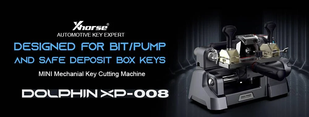 Xhorse Dolphin XP-008 Key Cutting Machine for Special Bit Double Bit Keys - Product feature detail 1
