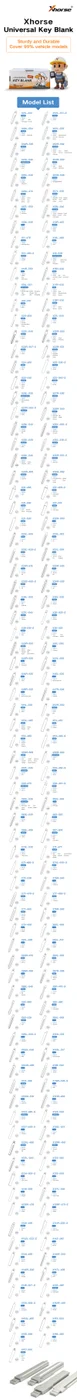 Xhorse Universal Key Blank Coming Soon - Product feature detail 2