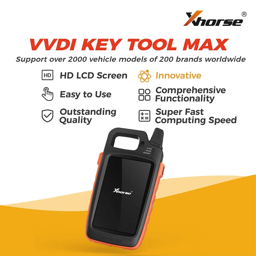Xhorse VVDI Key Tool Max +10Pcs Super chips XT27A01+Free Renew Cable - Product feature detail 2