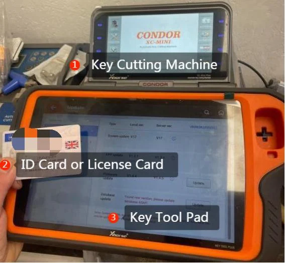 Xhorse VVDI Key Tool Plus and Condor XC-MINI Plus Get 1 Free MB Token Everyday - Included and compatible accessories