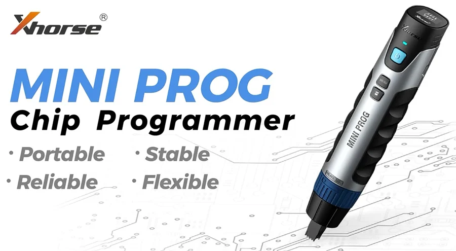 Xhorse VVDI MINI Prog Powerful Chip Programmer and 15pcs MINI PROG Solder-free Adapters - Product feature detail 1