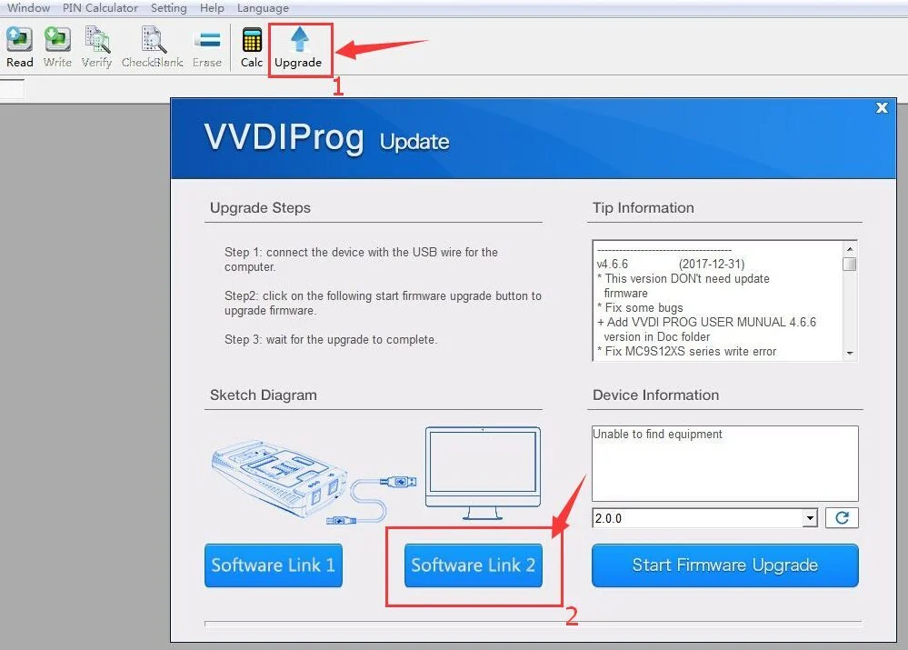 Xhorse VVDI Prog Programmer + Bosch ECU Adapter support ISN DME Prog - Product feature detail 2