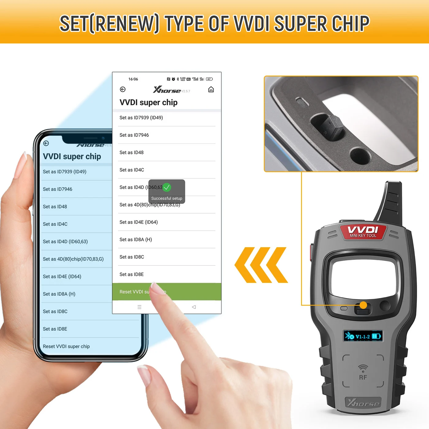 Xhorse VVDI Super Chip XT27A01 XT27A66 Transponder Support Rewrite 10pcs/lot - Remote and transponder details