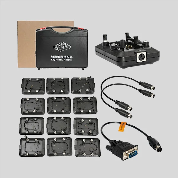 Xhorse XDKP30 Multi-function Adapter BOSH ECU+ Benz EZS + EWS4 + Renew 4 in 1 For Mini Prog/Key Tool Plus - Adapter and connection details
