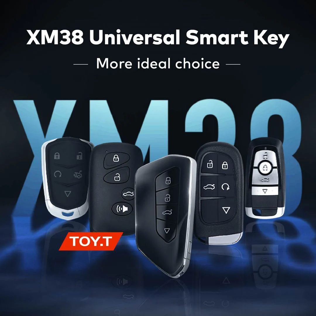 XHORSE XSCD01EN XM38 series TOY.T 5 Buttons Universal Smart key 5pcs/lot - Product feature detail 1