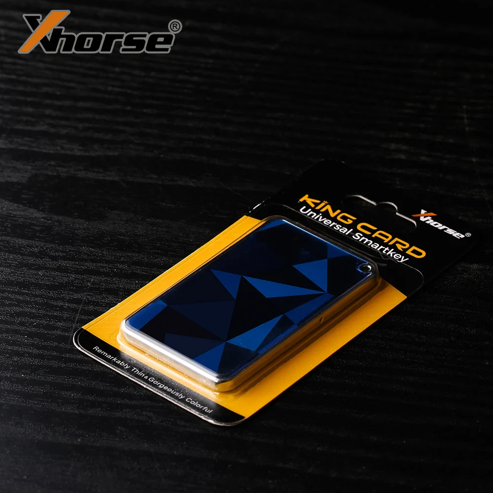 Xhorse XSKC04EN XSKC05EN King Card Key Slimmest Universal Smart Remote 4 Buttons Key - Included and compatible accessories