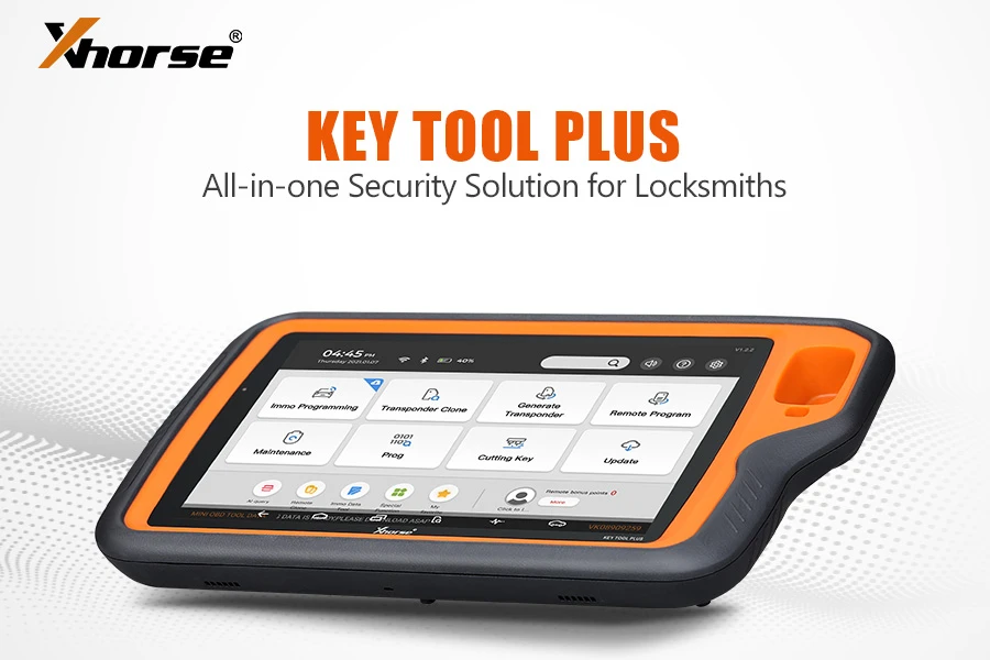 Xhorse Condor XC-Mini Plus II Key Cutting Machine and VVDI Key Tool Plus One BGA Token Free Everyday feature detail 13