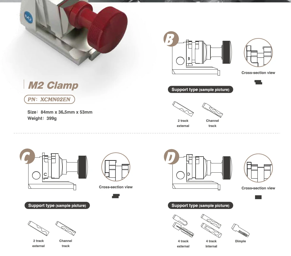 Xhorse Condor XC-Mini Plus Key Cutting Machine + VVDI MINI Key Tool feature detail 8