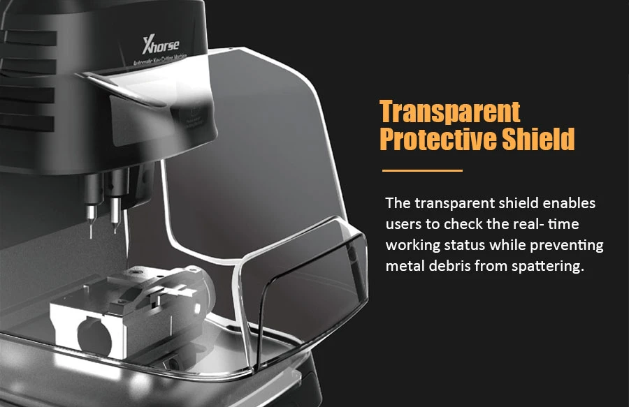 Xhorse Dolphin II XP-005L Key Cutting Machine and VVDI Key Tool Max Pro feature detail 11