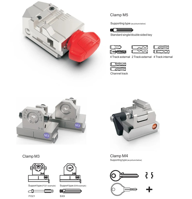 Xhorse Dolphin II XP-005L Key Cutting Machine and VVDI Key Tool Max Pro feature detail 14