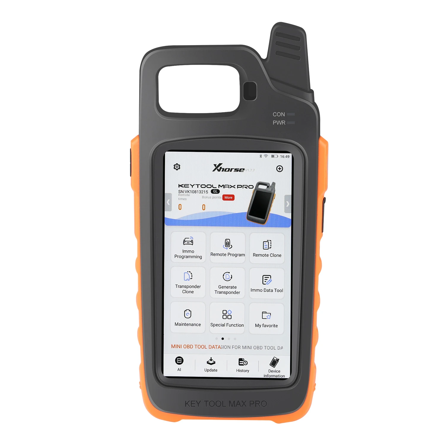 Xhorse Dolphin II XP-005L Key Cutting Machine and VVDI Key Tool Max Pro 4
