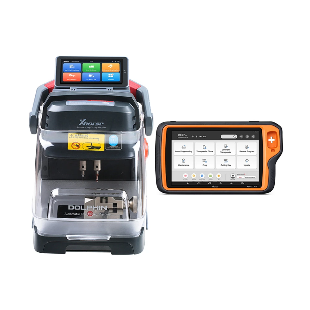 Xhorse Dolphin II XP-005L Key Cutting Machine and VVDI Key Tool Plus One BGA Token Free Everyday 6