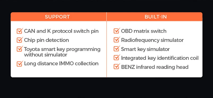 Xhorse VVDI Key Tool Plus Pad Full Configuration Advance GL Version feature detail 26