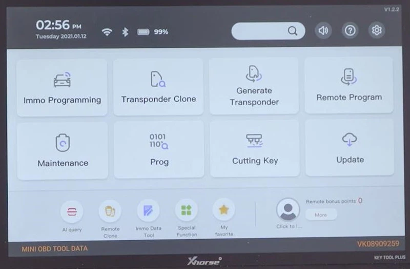 Xhorse VVDI Key Tool Plus Pad Full Configuration Advance GL Version feature detail 33