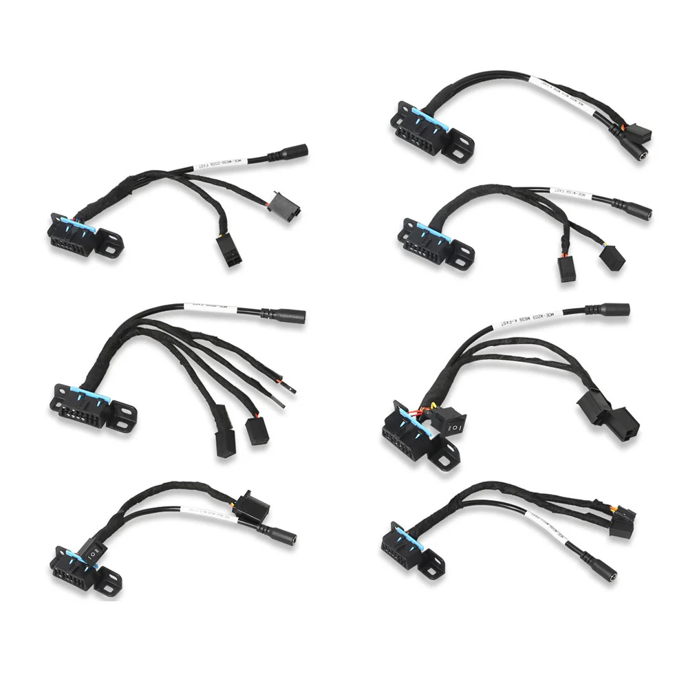 7PCS Mercedes All EZS Bench Test Cable for W209/W211/W906/W169/W208/W202/W210/W639 Full Package