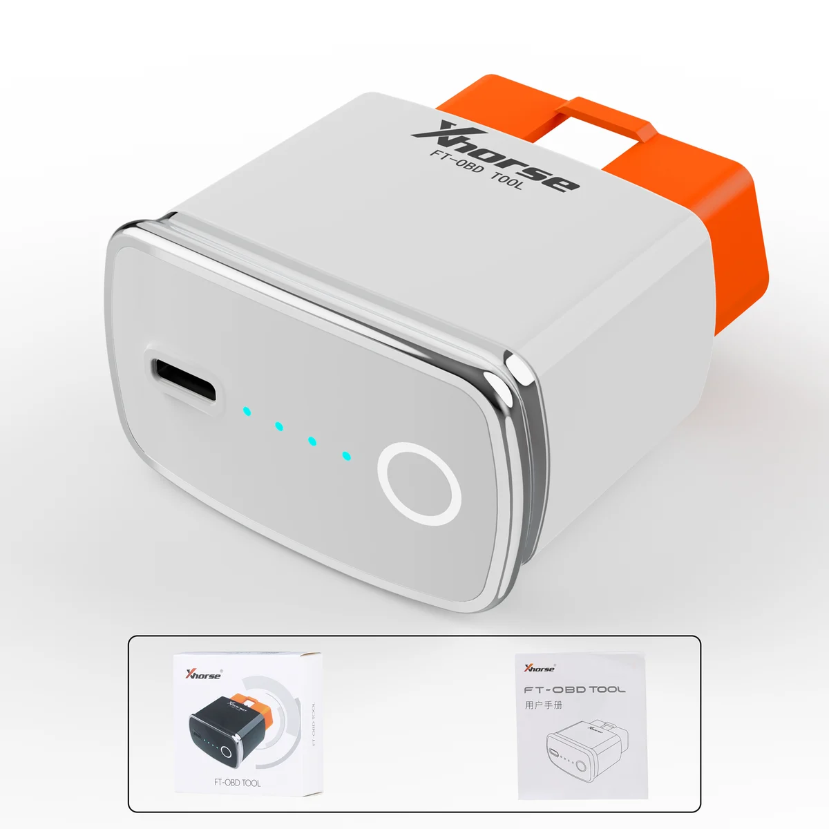 Xhorse Toyota MINI OBD TOOL FT-OBD Work with VVDI Key Tool MAX/Xhorse App