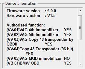 Xhorse VVDI2 Key Programmer/VVDI Key Tool VAG copy48 Function Authorization Service