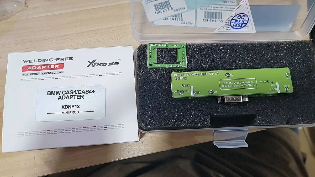 Xhorse XDNP12GL BMW CAS4/CAS4+ Solder Free Adapter for Mini Prog/Key Tool Plus