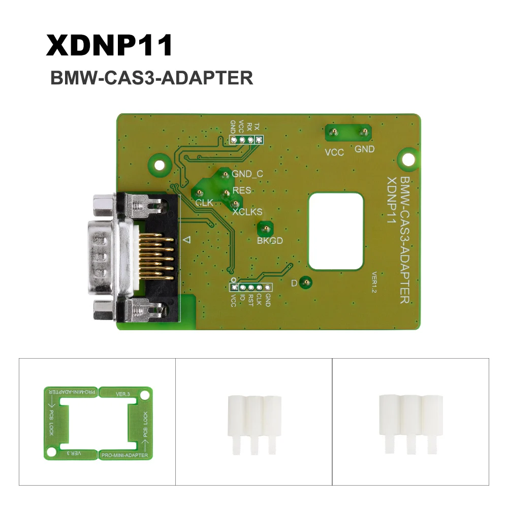 Xhorse XDNPP1CH Adapters Solder-free BMW 5PCS Set For Xhorse MINI PROG and Key Tool Plus