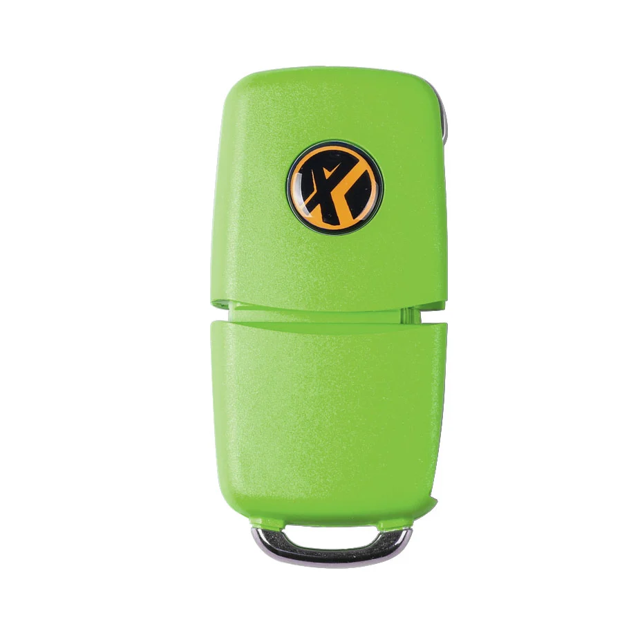Xhorse XKB504EN Wire Remote Key VW B5 Flip 3 Buttons English Green 5pcs/lot