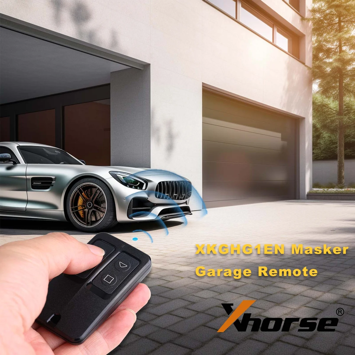 Xhorse XKGMJ1EN Wire Remote Key Garage Door 4 Buttons English 10pcs/lot